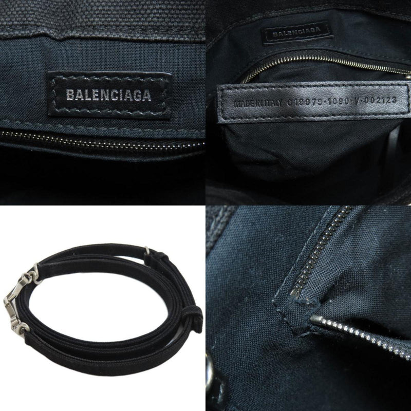 Balenciaga 619979 Basket Handbag Canvas Women's BALENCIAGA