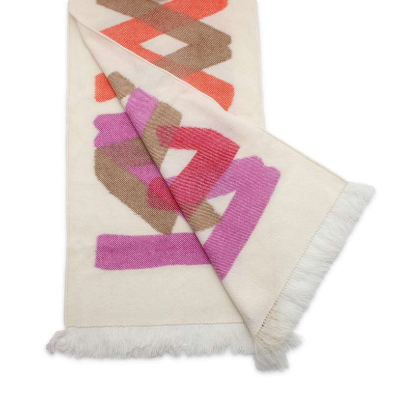 Hermes Scarf Ikat Zig Zag Cashmere Stole