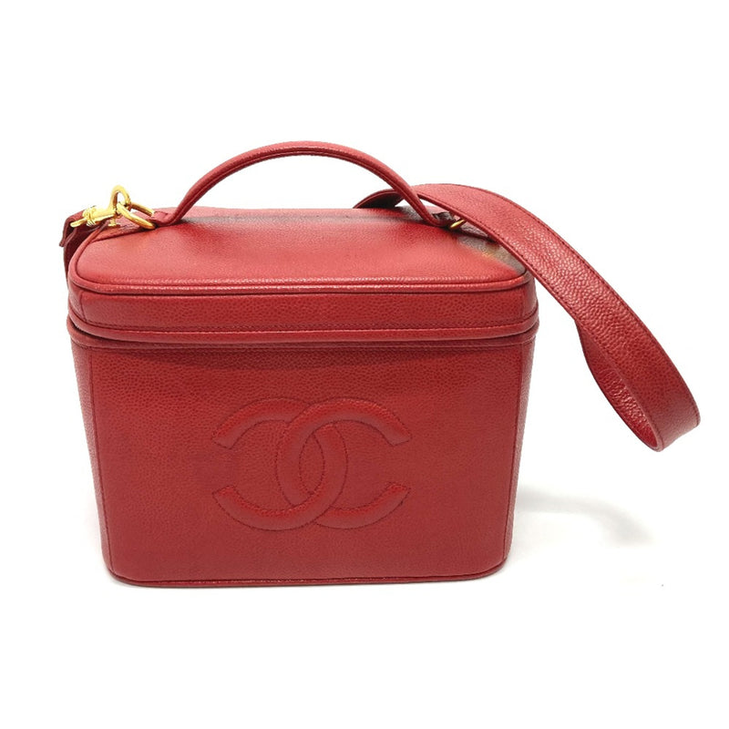 Chanel CC Mark Bag 2WAY Shoulder Bag Red GoldHardware