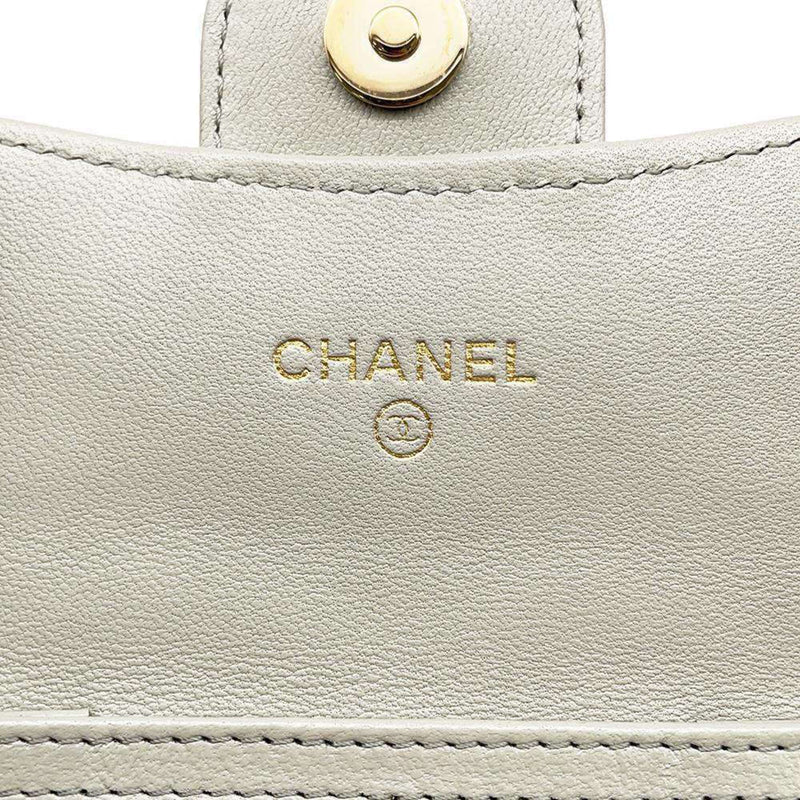 Chanel Chain Wallet Matelasse Coco Mark Lambskin AP0238 CHANEL Wallets & Coin Cases