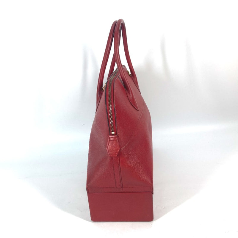 Hermes vintage Bag Box Hand Bag Red GoldHardware