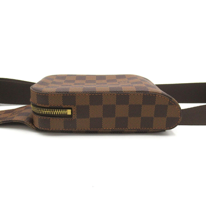 Louis Vuitton LOUIS VUITTON Geronimos Waist Bag Body Coated Canvas Damier Men's Brown N51994