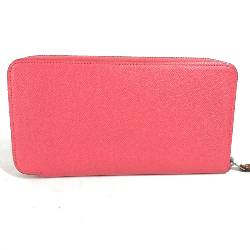 Hermes Long wallet Zip Around Long Wallet pink