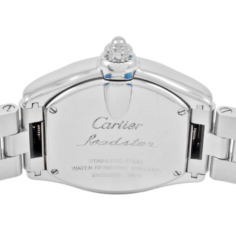 Cartier Roadster SM Watch Quartz Silver Dial Ladies