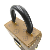 LOUIS VUITTON Camera box Brown Monogram Reverse PVC coated canvas M82465