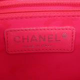 CHANEL Cambon Line Handbag Calf Leather Women's