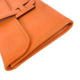 Hermes Bag H logo Cluch Bag Clutch bag Orange