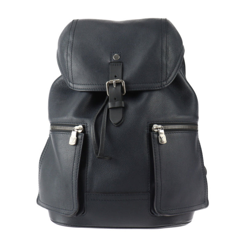 LOUIS VUITTON Louis Vuitton Canyon Backpack Rucksack/Daypack M54960 Utah Leather Blue Marine