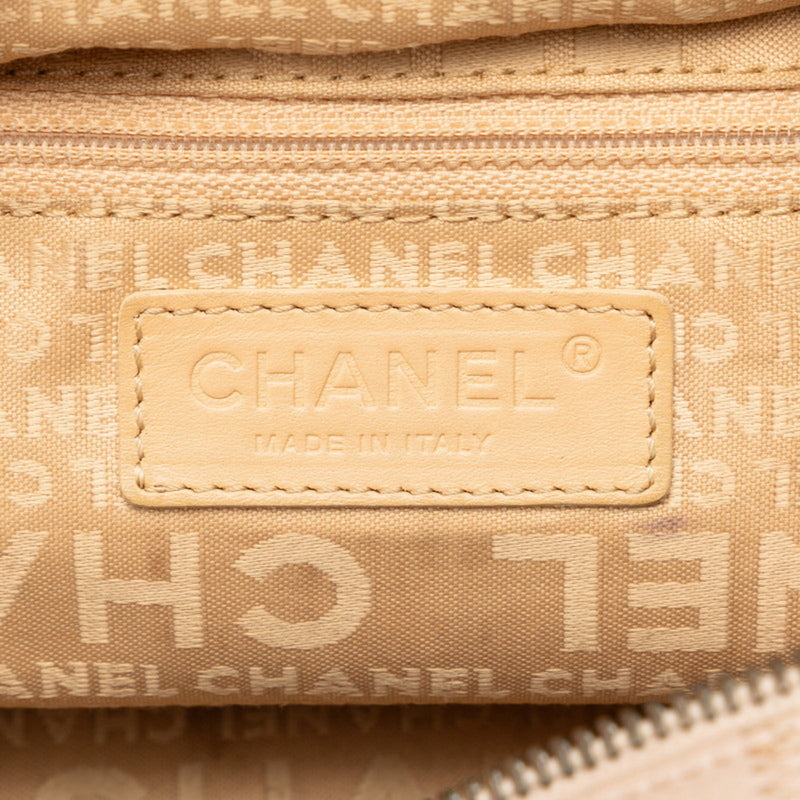 Chanel Chocolate Bar Handbag Boston Bag Pink Caviar Skin Women's CHANEL