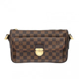 LOUIS VUITTON Damier Ravello GM Brown N60006 Women's Canvas Shoulder Bag