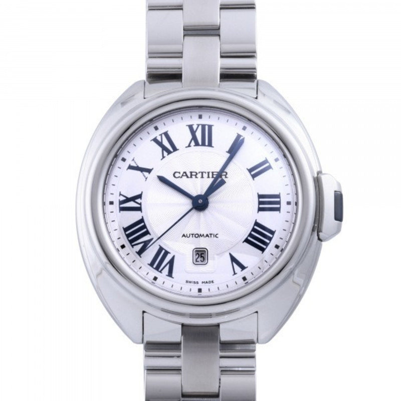 Cartier Cle de WSCL0005 silver dial used watch ladies