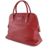 HERMES Hermes Bolide 31 Taurillon Clemence Rouge Ash Red L Ladies Handbag