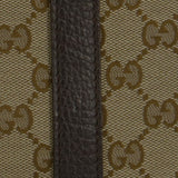 Gucci GUCCI GG campus shoulder bag canvas brown ladies