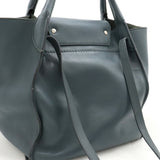 CELINE Big Bag Small Handbag Shoulder Leather Blue Gray 183313