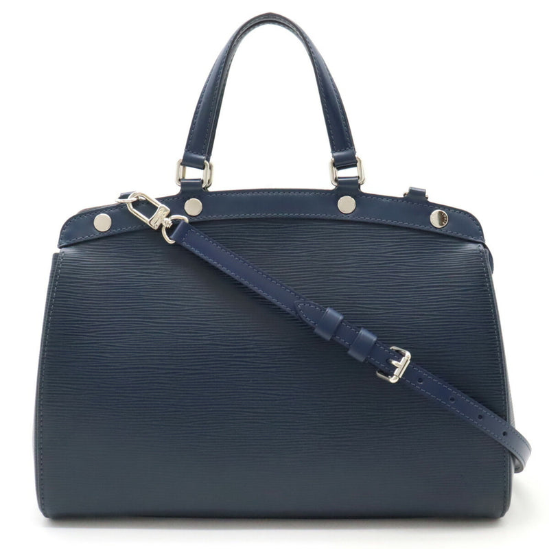 LOUIS VUITTON Louis Vuitton Epi B MM Handbag Tote Bag Indigo Blue Navy M40821