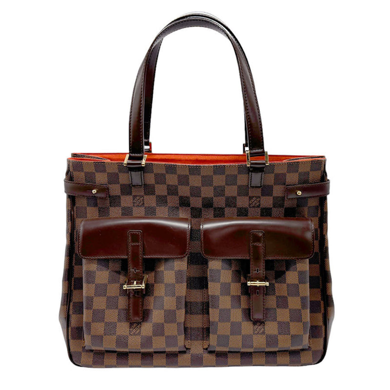 Louis Vuitton LOUIS VUITTON Handbag Damier Uzes Canvas Ebene Men's Women's N51128 z1884