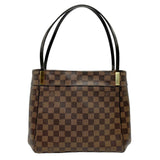 Louis Vuitton LOUIS VUITTON Handbag Damier Marble PM Canvas Ebene Women's N41215 n0103