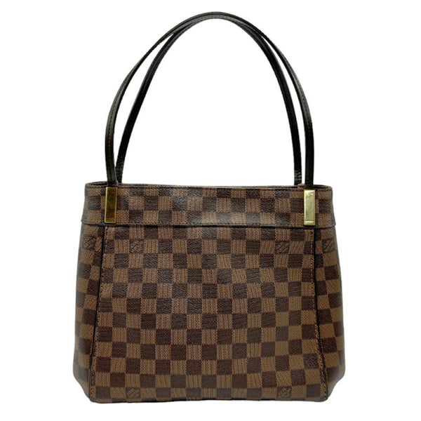 Louis Vuitton LOUIS VUITTON Handbag Damier Marble PM Canvas Ebene Women's N41215 n0103