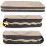 Louis Vuitton Long Wallet Zippy Monogram Giant Reverse Round M69353 Men's Women's Zip LOUIS VUITTON