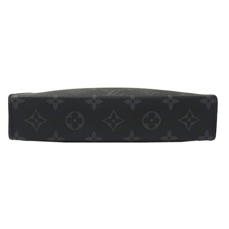 Louis Vuitton LOUIS VUITTON Bag Monogram Eclipse Men's Shoulder Gaston Wearable Wallet Black M81124 Compact Crossbody