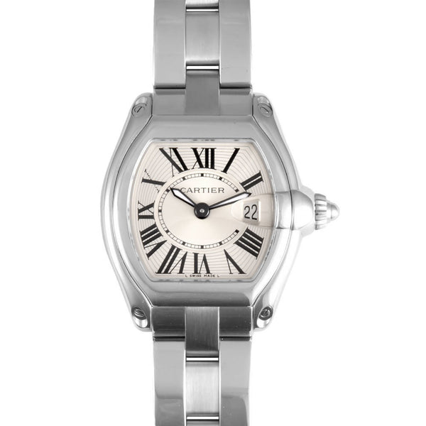 Cartier Roadster SM Watch Quartz Silver Dial Ladies