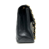 Chanel Double Chain 2WAY bag bag Shoulder Bag Black GoldHardware