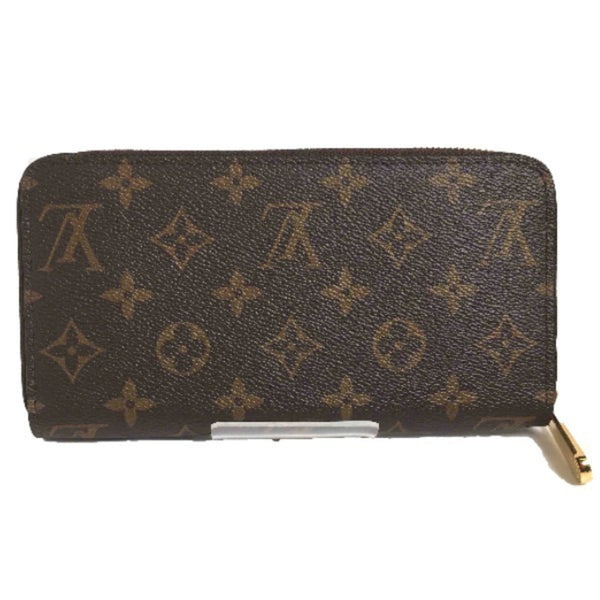 LOUIS VUITTON Long Wallet Monogram Zippy M42616 Louis Vuitton Brown LV