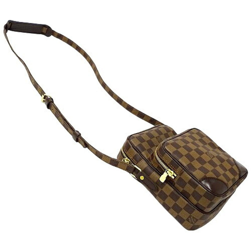 Louis Vuitton Damier Women's Shoulder Bag Amazon N48074 Special Order Brown