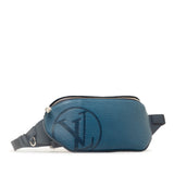 Louis Vuitton Epi Bum Bag LV Circle Waist Pouch Body M53301 Azure Blue Leather Women's LOUIS VUITTON