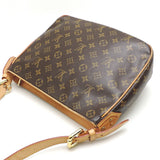 Louis Vuitton Hudson GM Shoulder Missing Women's Bag M40045 () Monogram Ebene (Brown)