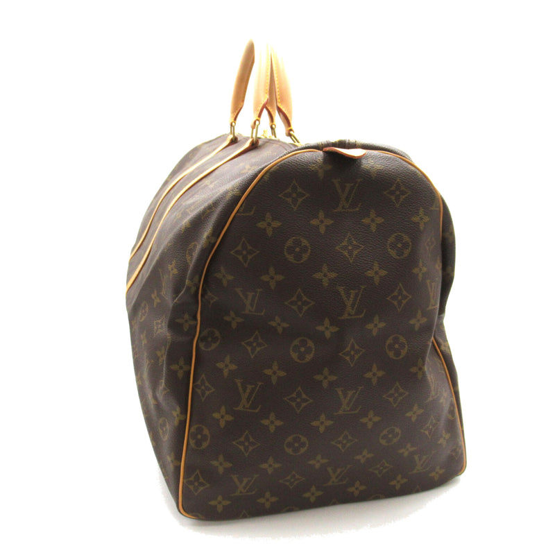 LOUIS VUITTON Keepol 60 Boston bag Brown Monogram PVC coated canvas M41422