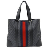 GUCCI Bags for Men GG Plus Shelly Tote Bag Black 495560