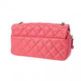 CHANEL Chanel Matelasse Diana 25cm Chain Shoulder Pink A01165 Women's Caviar Skin Bag