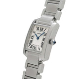 CARTIER Tank Francaise SM W51008Q3 Ladies SS Watch Quartz