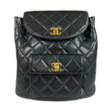 CHANEL Backpacks & Daypacks Lambskin Women's Chain