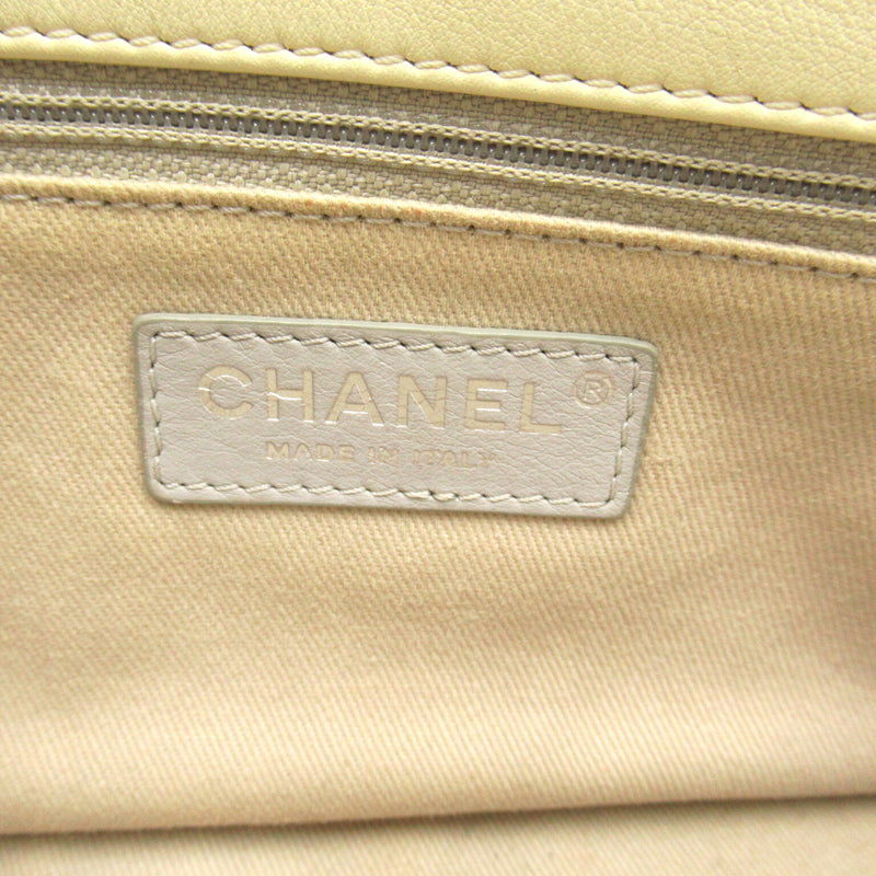 CHANEL Matelasse ChainShoulder Mulch color leather tweed