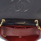 Chanel Matelasse Shoulder Bag Lambskin Black Women's CHANEL Chain