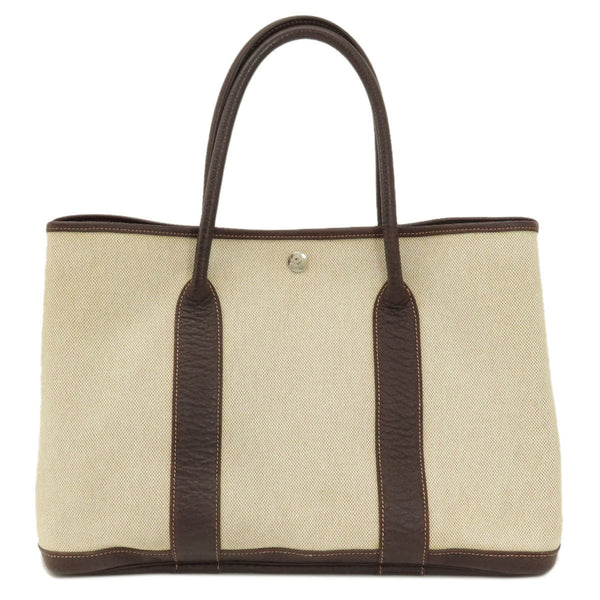 Hermes Garden PM Natural Tote Bag Canvas Women's HERMES