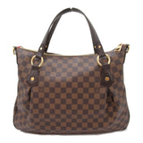 LOUIS VUITTON EvoraMM Brown Ebene Damier PVC coated canvas N41131