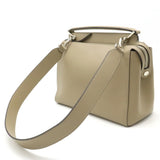 FENDI Fendi.com Handbag Shoulder Bag Leather Greige 8BN293