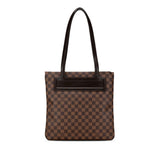 Louis Vuitton Damier Clifton Tote Bag N51149 Brown PVC Leather Women's LOUIS VUITTON