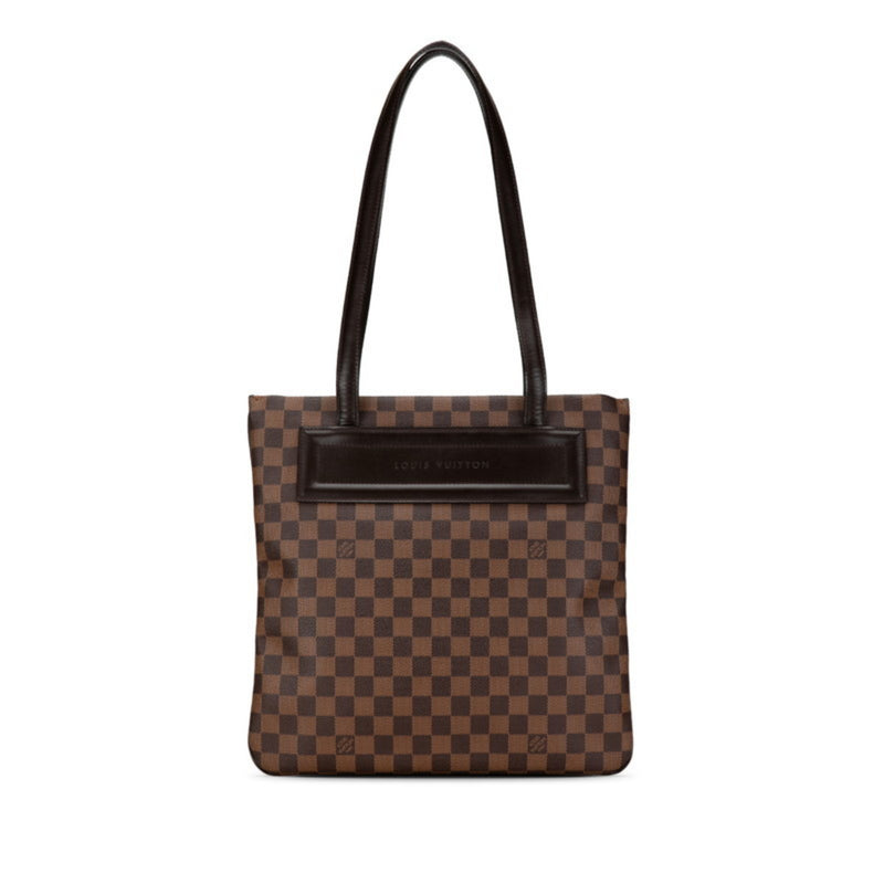 Louis Vuitton Damier Clifton Tote Bag N51149 Brown PVC Leather Women's LOUIS VUITTON