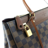 LOUIS VUITTON Louis Vuitton Greenwich Handbag N41337 Damier Canvas Brown 2way Shoulder Bag