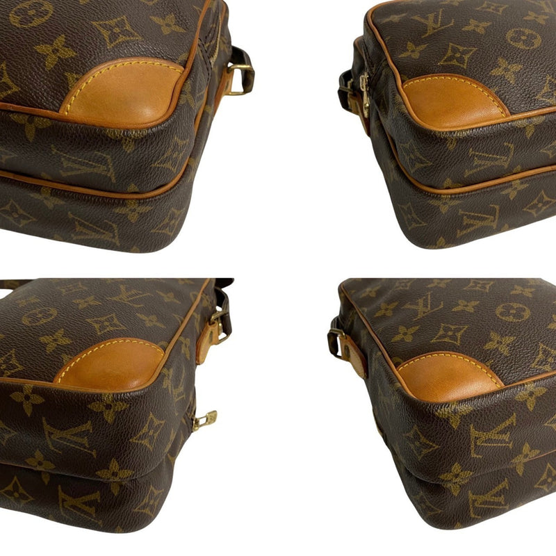 LOUIS VUITTON Amazon Monogram Pattern Leather Shoulder Bag Pochette Brown 60858