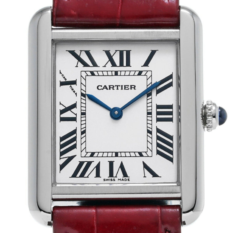 CARTIER Tank Solo SM W1018255 Ladies' Watch Quartz