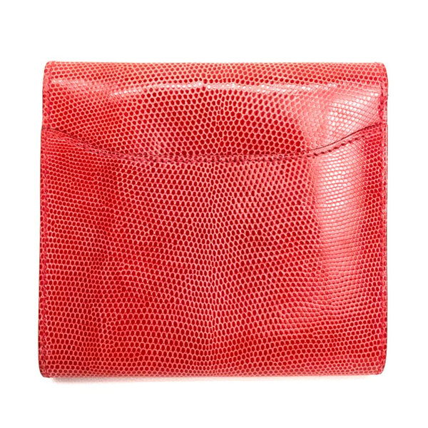 Hermes Compact wallet Folded wallet Bougainvillea SilverHardware