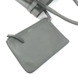 CELINE 187243 Shoulder bag with pouch Bag Bucket type Shoulder Bag Hand Bag gray