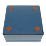 hermes watch box lacquer indigo case blue