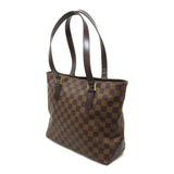 Louis Vuitton LOUIS VUITTON Cabas Piano Bag Coated Canvas Damier Women's Brown N51187