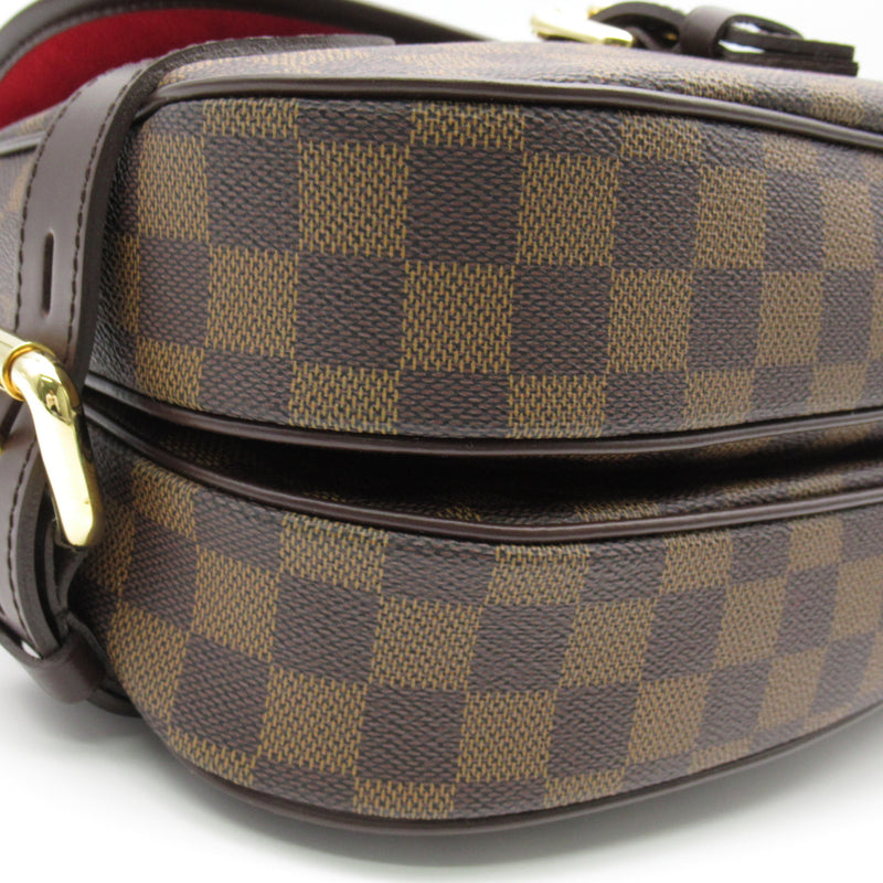 LOUIS VUITTON Highbury Shoulder Bag Brown Ebene Damier PVC coated canvas N51200